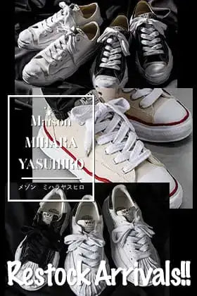 [Arrival Information] Popular original sole sneakers from Maison MIHARAYASUHIRO are back in stock!