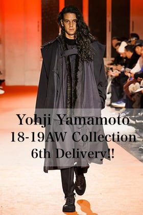Yohji Yamamoto 18AW 6th Delivery!!