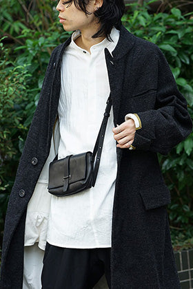 ZIGGY CHEN 18AW No Collar Coat Style