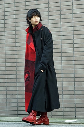 Yohji Yamamoto 18AW and GUIDI Red Color Style
