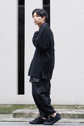 Yohji Yamamoto 19-20AW Wore Tops Over Shirts Style
