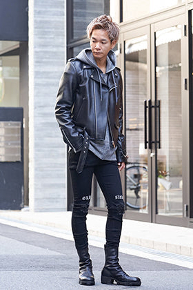 JLS & GalaabenD 19aw Collection leather casual Styling!!