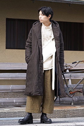 ZIGGY CHEN Over Sized Hooded Down Coat  Style