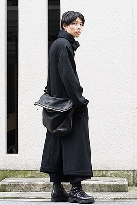 Yohji Yamamoto 19-20AW Double Breasted Shawl Collar Coat Style