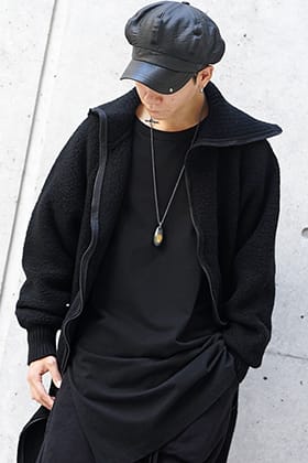 JULIUS MASKED HIGHT NECK JACKET Styling!!