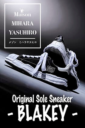 Maison MIHARAYASUHIRO Original Sole Sneaker "BLAKEY Canvas Model" restocked!