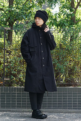 ZIGGY CHEN 18AW Hooded Wool Coat Style
