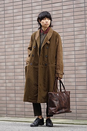 ZIGGY CHEN 18AW Autumn Color Coat Style