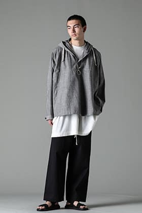 O project 23SS Anorak Hoodie Pullover Styling