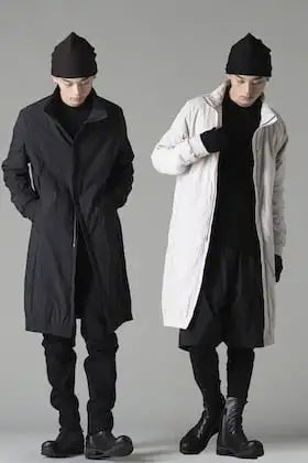 DEVOA 23-24AW Nylon coat Shrink cotton / nylon 2 Color Styling