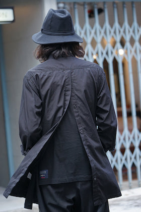 Yohji Yamamoto SS18 Back Open Chain Stitch Sew Shirt