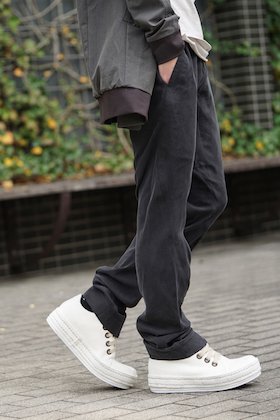 DEVOA SS18 2nd Delivery Slim Pants Silk Plain Weave FASCINATE Limited