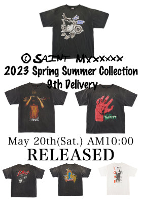 [Release Notice] ©️SAINT M×××××× 2023SS Collection 9th delivery, aavailable from May 20th  (Sat) at 10 AM!