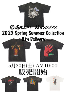 [販売予告] ©️SAINT M×××××× 2023SSコレクション 9thデリバリー 5/20(土) 午前10時より販売開始！