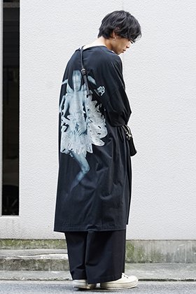 Yohji Yamamoto 20SS Suzume Uchida Print T shirt Style