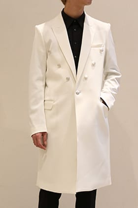 GalaabenD 20SS White long jacket styling !!