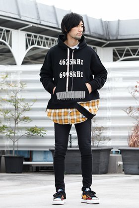 20SS Maison MIHARAYASUHIRO "Shirt Layer Zip Slit Hoodie" styling!!