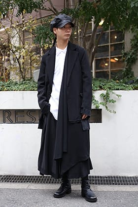 Ground Y 20SS Drape Mulch Layered Styling !!