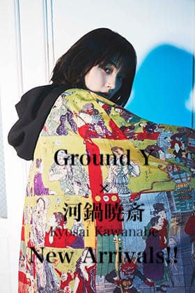 Ground Y × 河鍋暁斎(Kyosai Kawanabe) New Arrivals!!