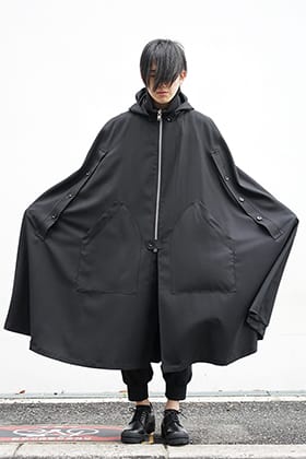 Ground Y Back Shoulder Cloak Styling !!