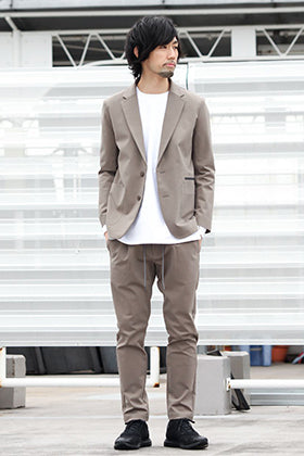 20SS ATTACHMENT "Fabio punch 2B jacket & 1Tuck easy pants" Setup Styling!!