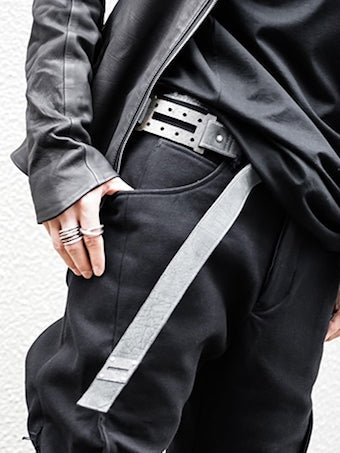 Saddam Teissy - Buffalo Calf Leather Iron Belt arrived