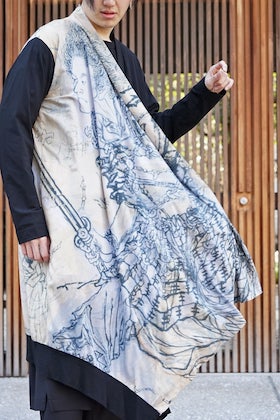 Ground Y x Kyousai Kawanabe drape layered Styling