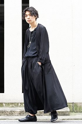 Yohji Yamamoto 20SS I-Hide Piping PK Dress