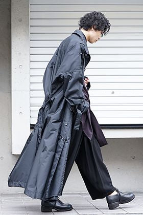 Yohji Yamamoto Big Rain Coat Style