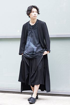 Yohji Yamamoto 20SS Shorts x Long Coat Style