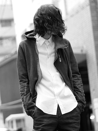 Saddam Teissy - Product dyed Cold Dye Zip Parka Shirt arrivals