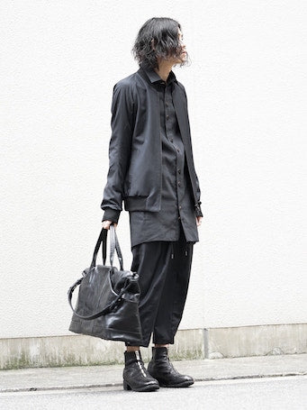 DEVOA 17SS Wool / Silk set-up and Coat Cotton Wool