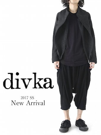 divka 2017 SS Linen Cotton Paper Tweed Jacket New Arrival