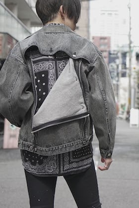 JLS × GalaabenD zip&paint denim Style !!
