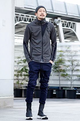 .LOGY kyoto 20SS 【 RIPVANWINKLE × VEILANCE 】LEATHER LINE JERSEY JACKET STYLING!!!