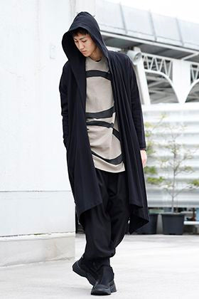 .LOGY kyoto 20ss Ground Y Drape Hood Cardigan STYLE!!