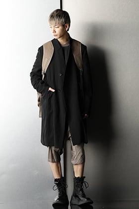 JULIUS 20SS Black x Earth Colouring Style