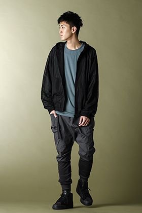 .LOGY Kyoto The Viridi-anne 20SS  "See throug Hooded blouson" STYLE!!