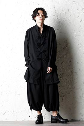 B Yohji Yamamoto 20SS Bow Dolman Sleeve Blouse