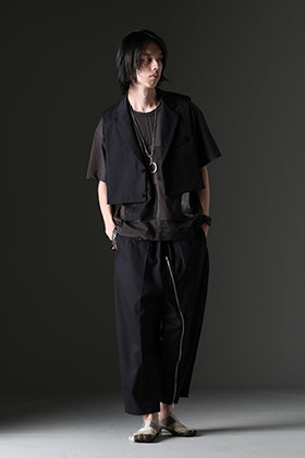 TAKAHIROMIYASHITATheSoloist. 2023SS Vest Layered Styling