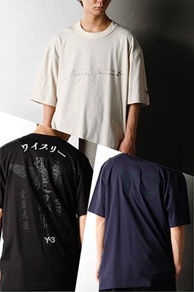 Y-3 20SS Cut & Sew Collection