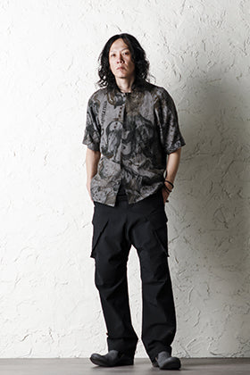 DEVOA 20SS  Short sleeve shirt line zodiac signs print Style