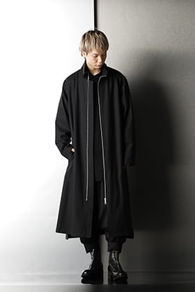 Ground Y Collar rib Long shirt layered Style