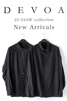 [Arrival Information] New arrivals from DEVOA for 23-24AW collection!