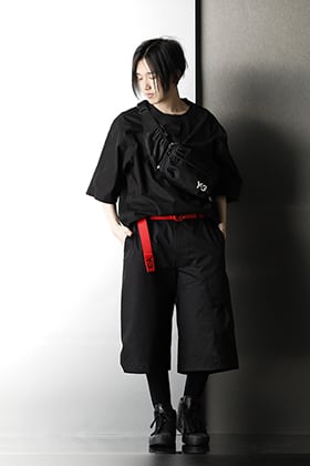 Y-3 20SS Red on Black Active Styling