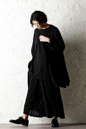 Yohji Yamamoto 20SS All black style for early summer.