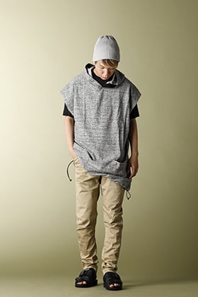 .LOGY Kyoto 20SS RIPVANWINKLE【 DROP VEST HOODIE 】LAYERED STYLE!