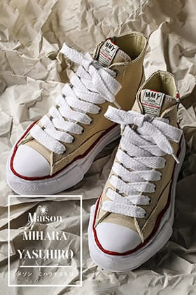 Detailed Introduction of Maison MIHARAYSUHIRO Peterson Canvas High-Cut Sneakers!