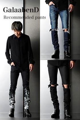 GalaabenD 20SS Recommended pants 3 Item