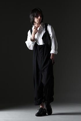 Yohji Yamamoto 2023SS Suspender Overalls Styling